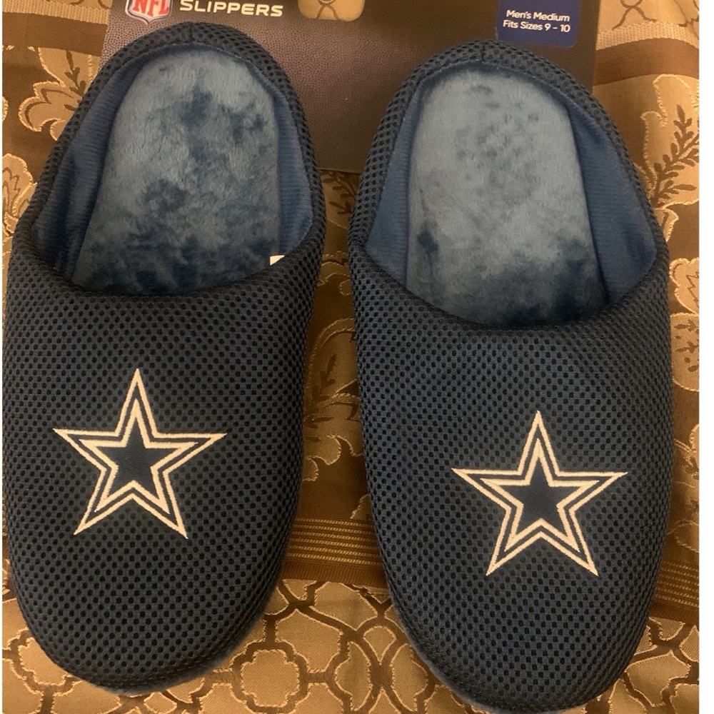 Men’s Dallas Cowboys Slipper Slides
